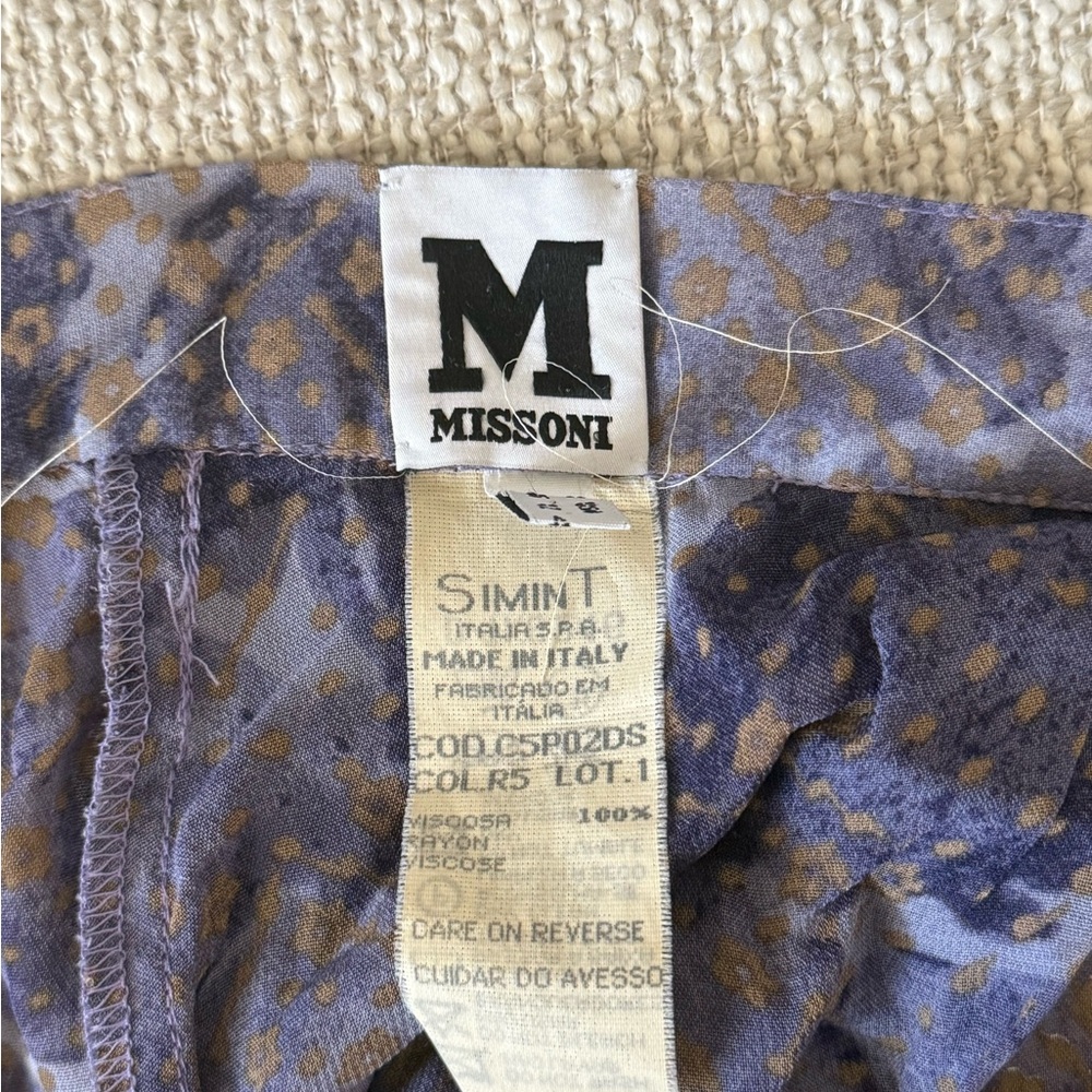 Missoni Purple Pants